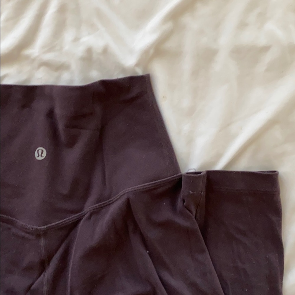 Purple lululemon leggings